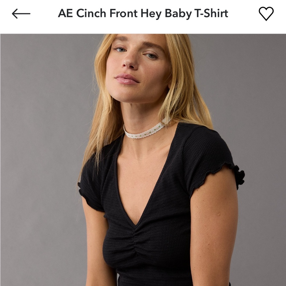 AE Cinch BabyTee, size m